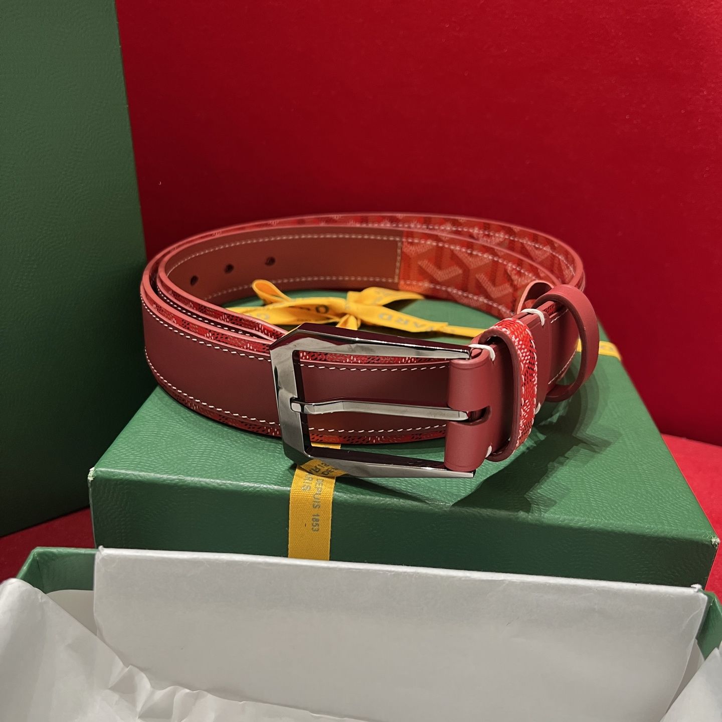 Goyard Belt – 35mm
