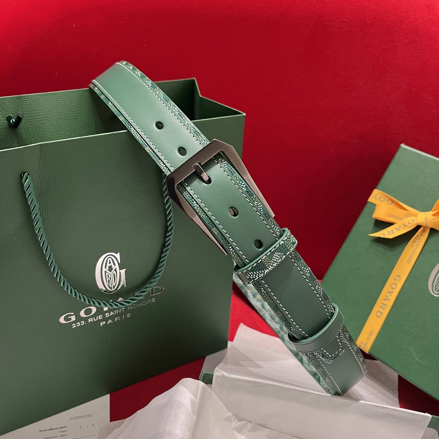 Goyard Belt – 35mm