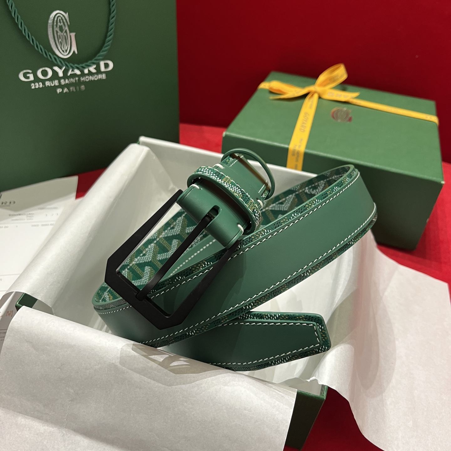 Goyard Belt – 35mm