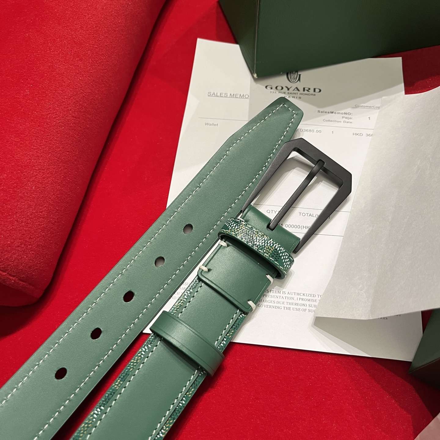 Goyard Belt – 35mm