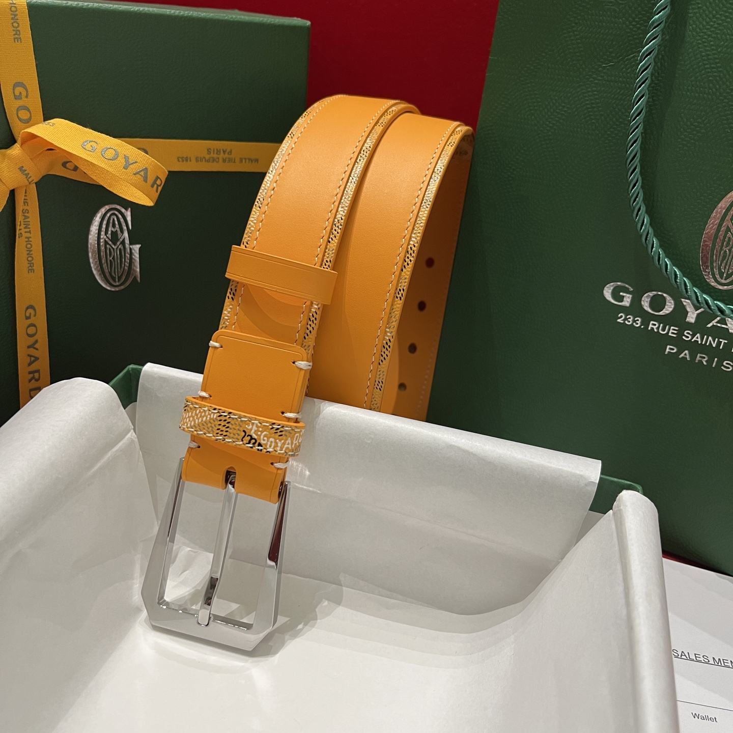 Goyard Belt – 35mm