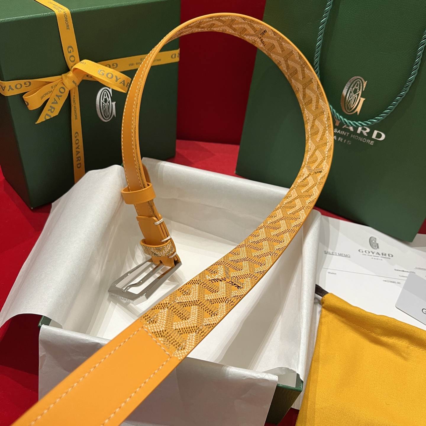 Goyard Belt – 35mm