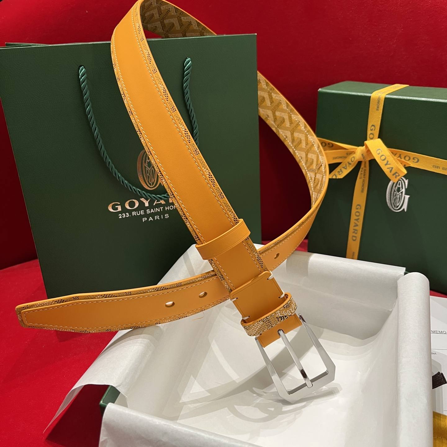 Goyard Belt – 35mm