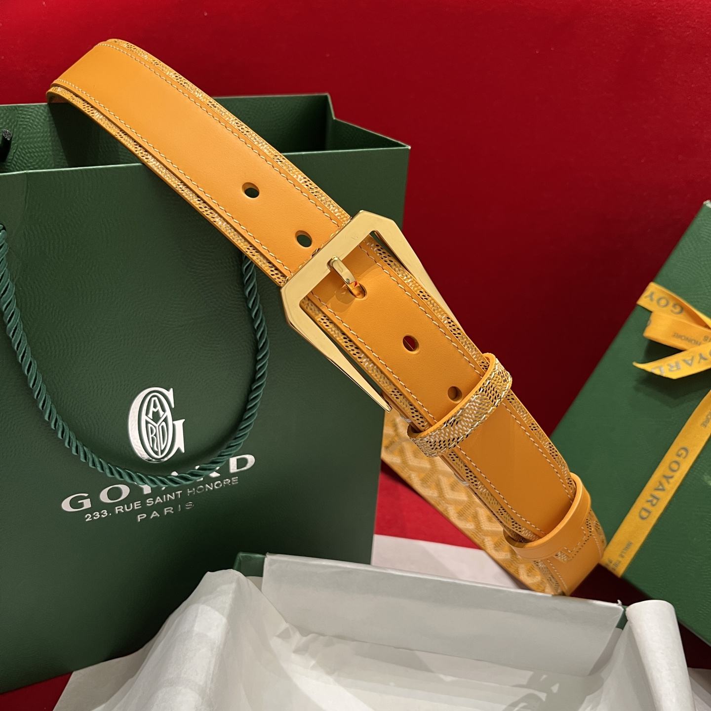 Goyard Belt – 35mm