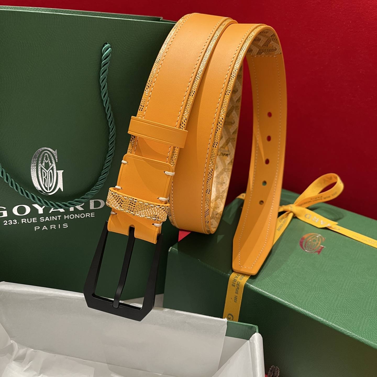 Goyard Belt – 35mm
