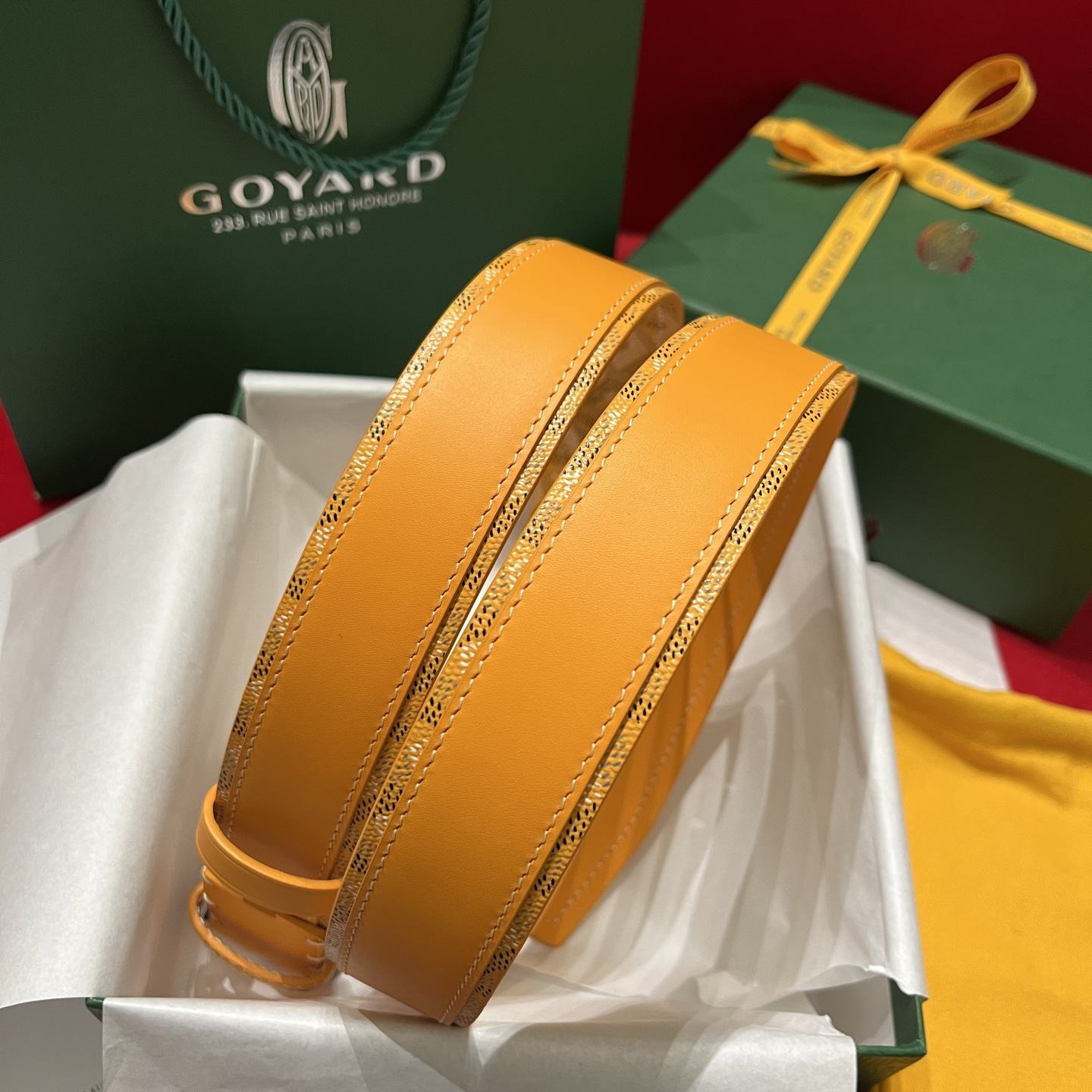 Goyard Belt – 35mm