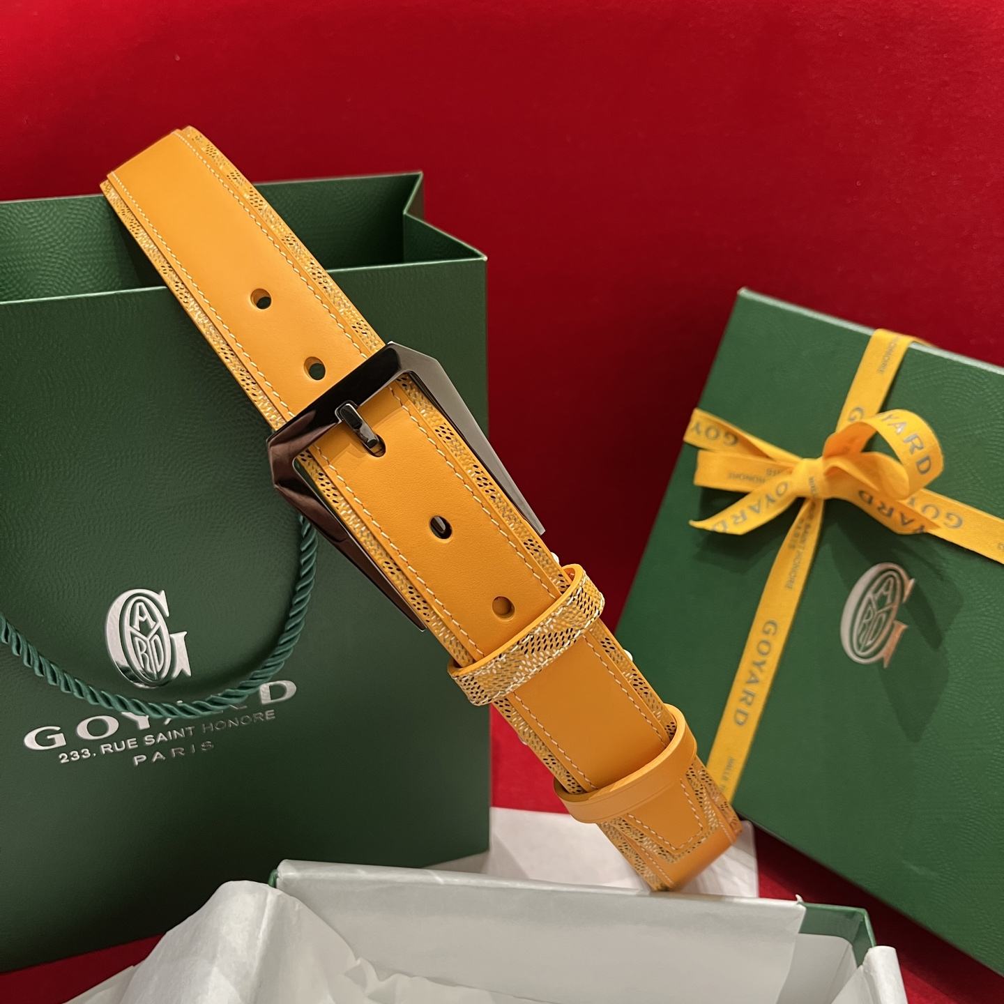 Goyard Belt – 35mm