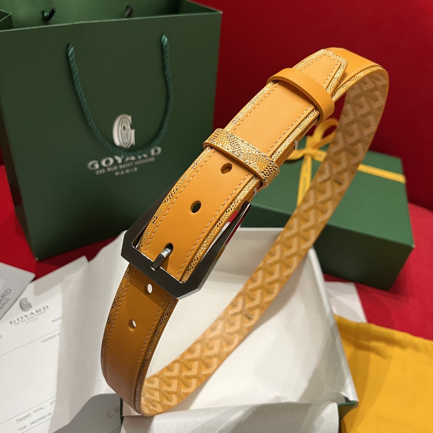 Goyard Belt – 35mm