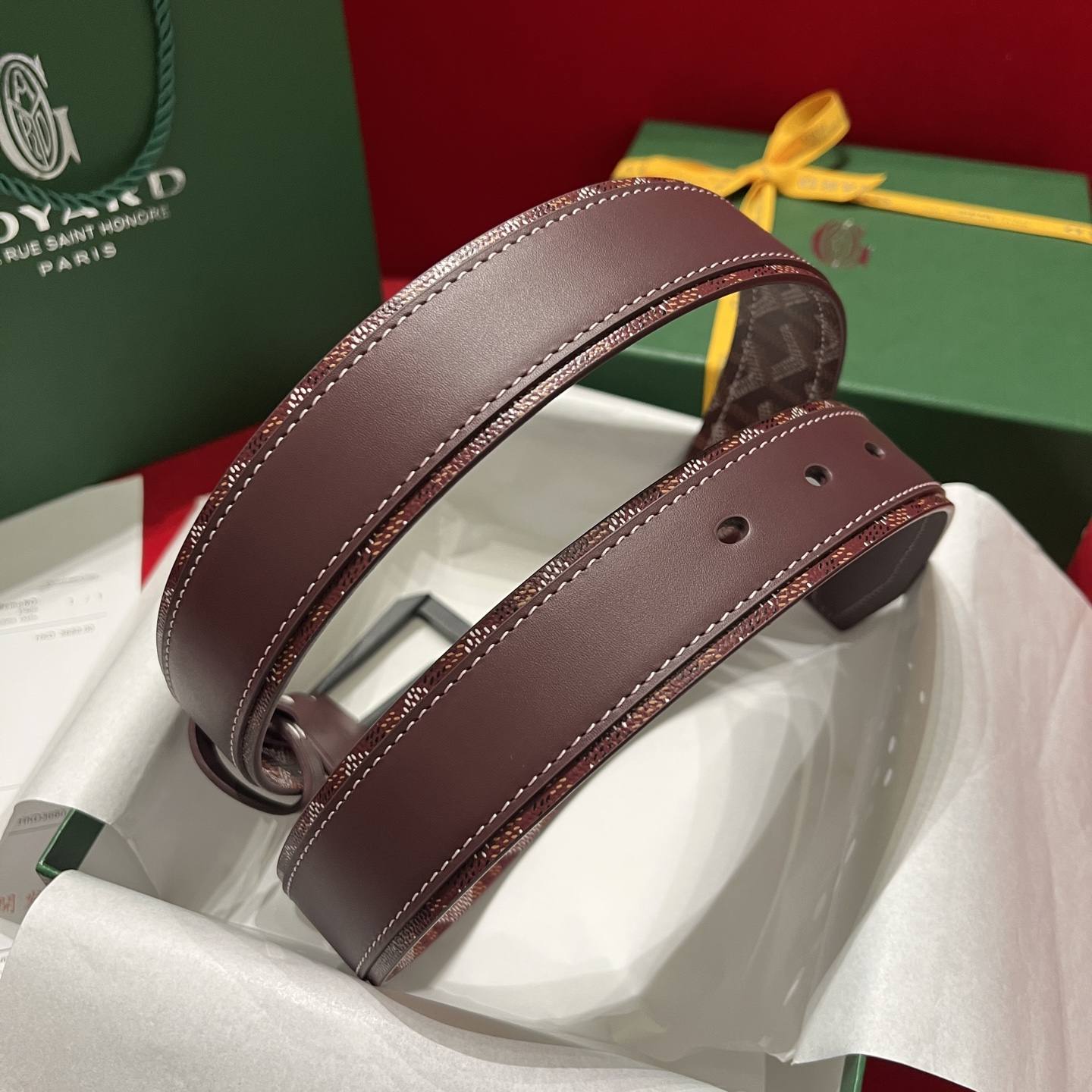 Goyard Belt – 35mm