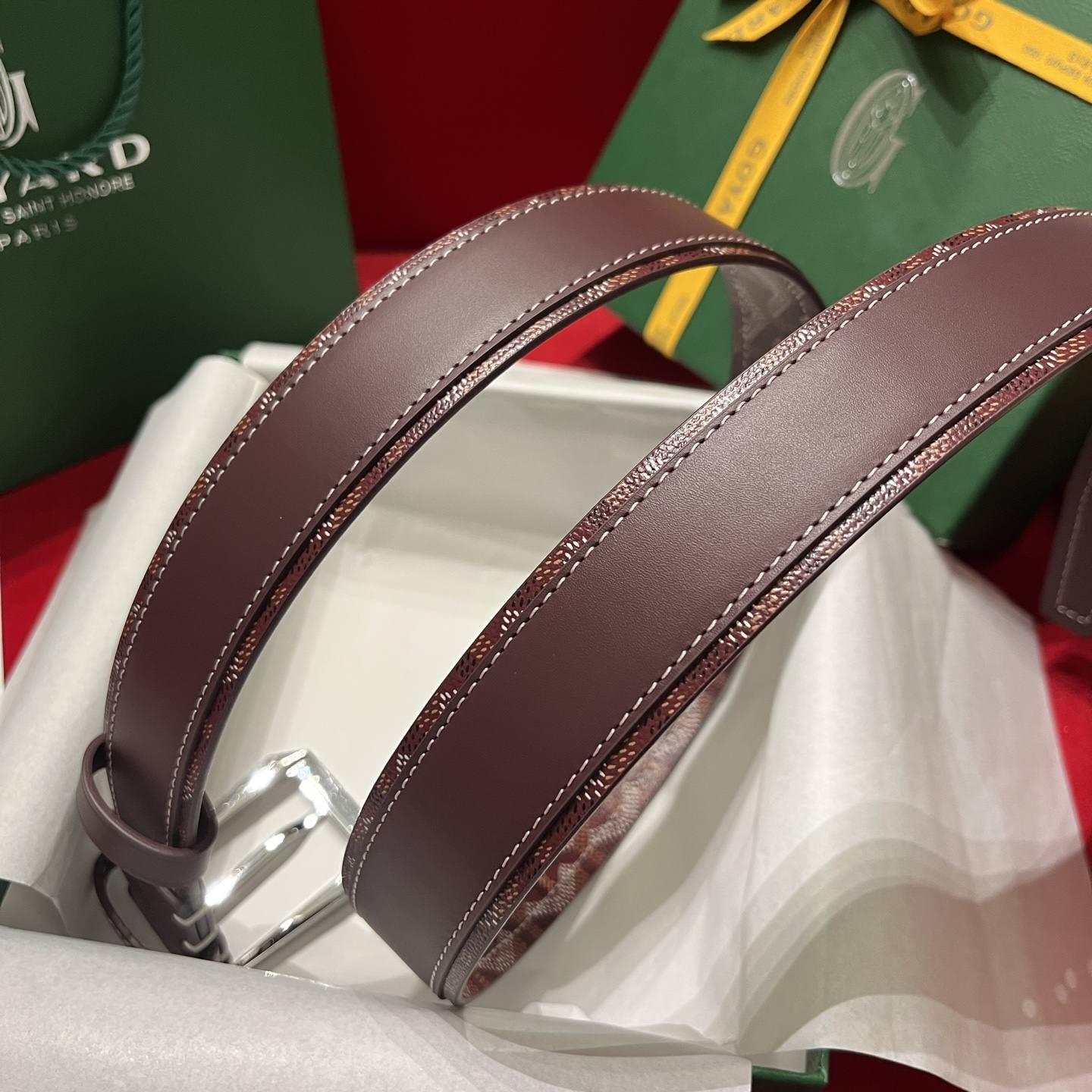 Goyard Belt – 35mm