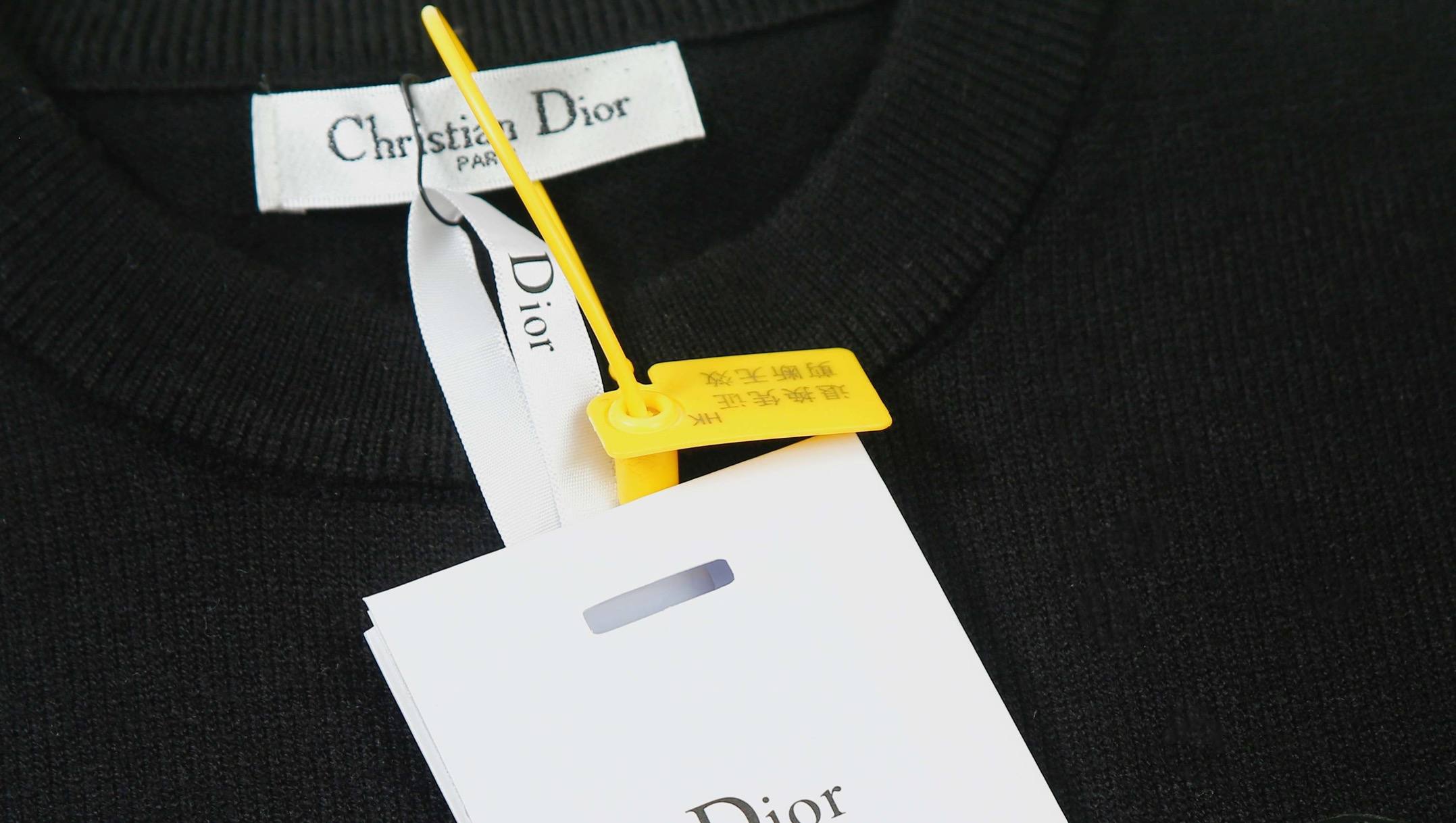 Dior Logo Knit Sweater