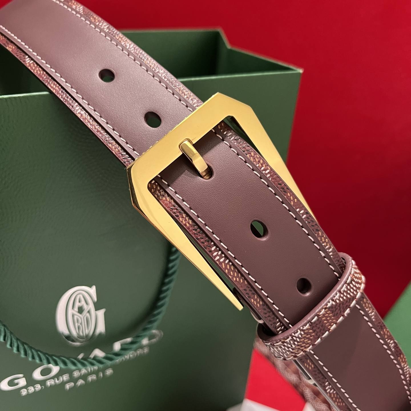 Goyard Belt – 35mm