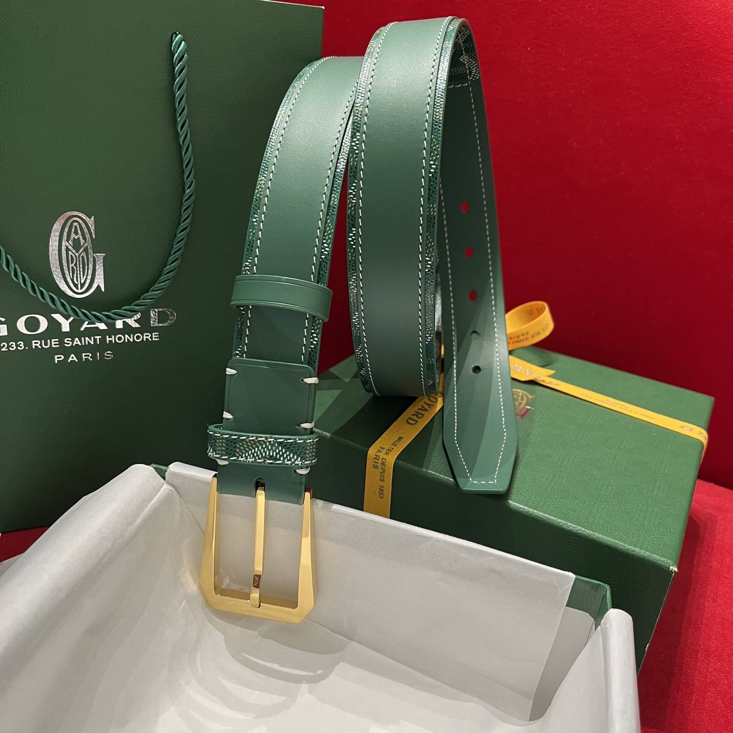Goyard Belt – 35mm