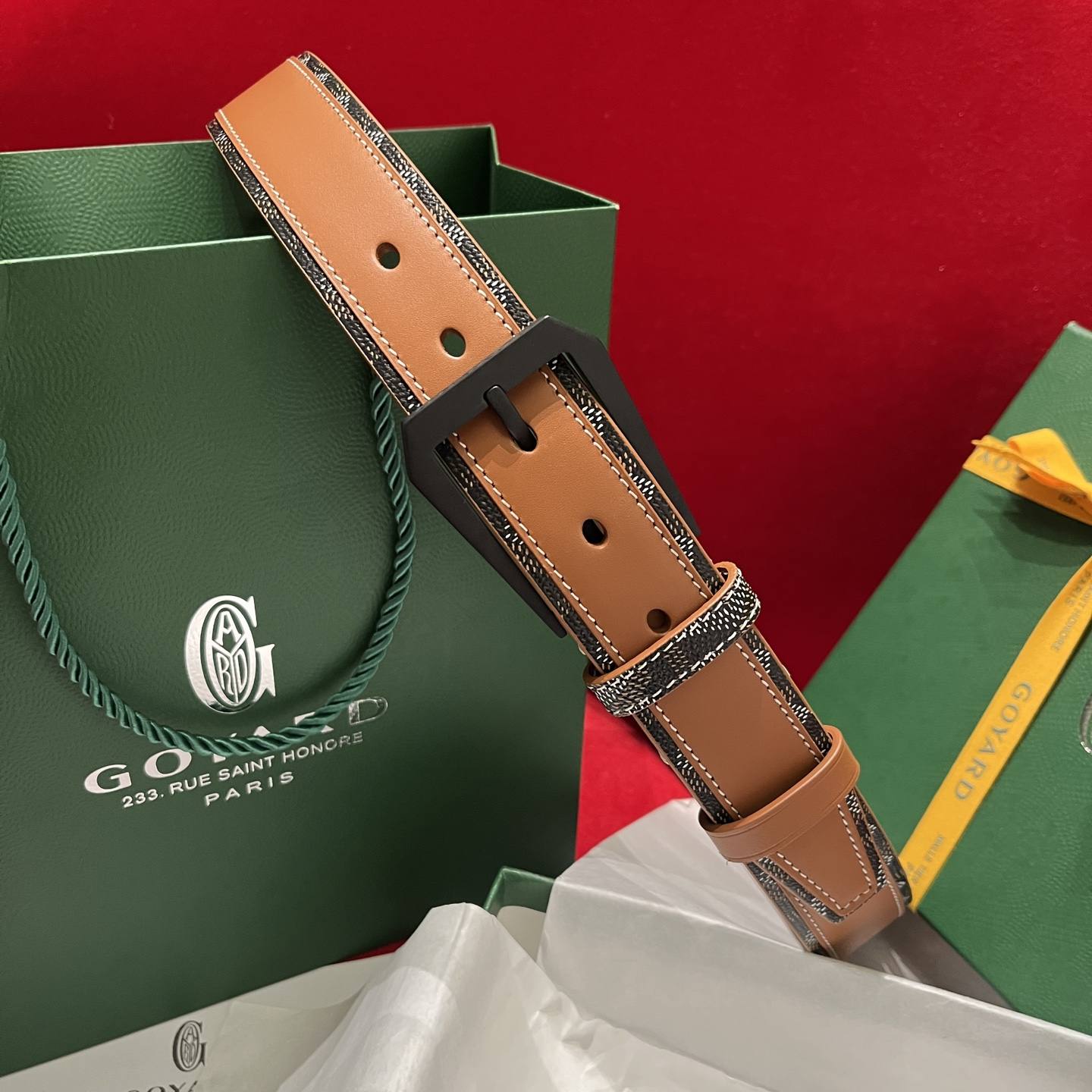 Goyard Belt – 35mm