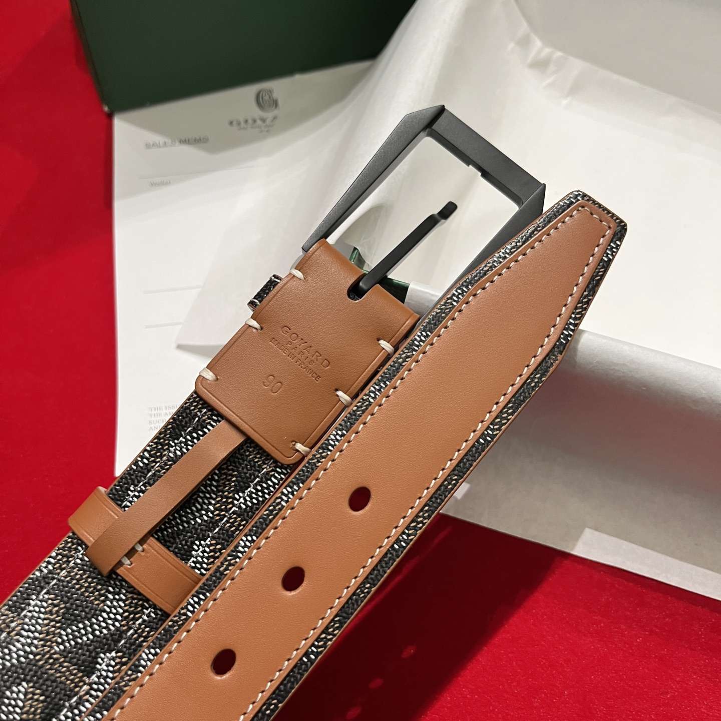 Goyard Belt – 35mm