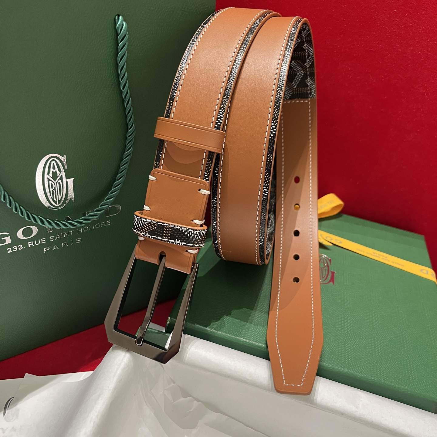 Goyard Belt – 35mm