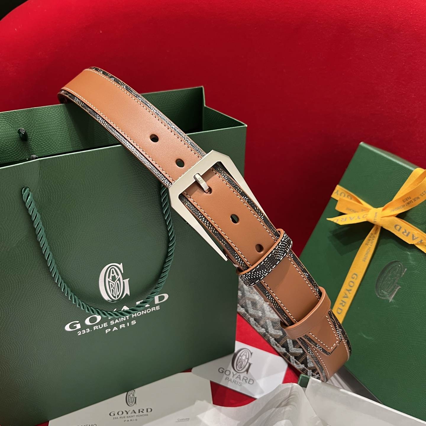 Goyard Belt – 35mm