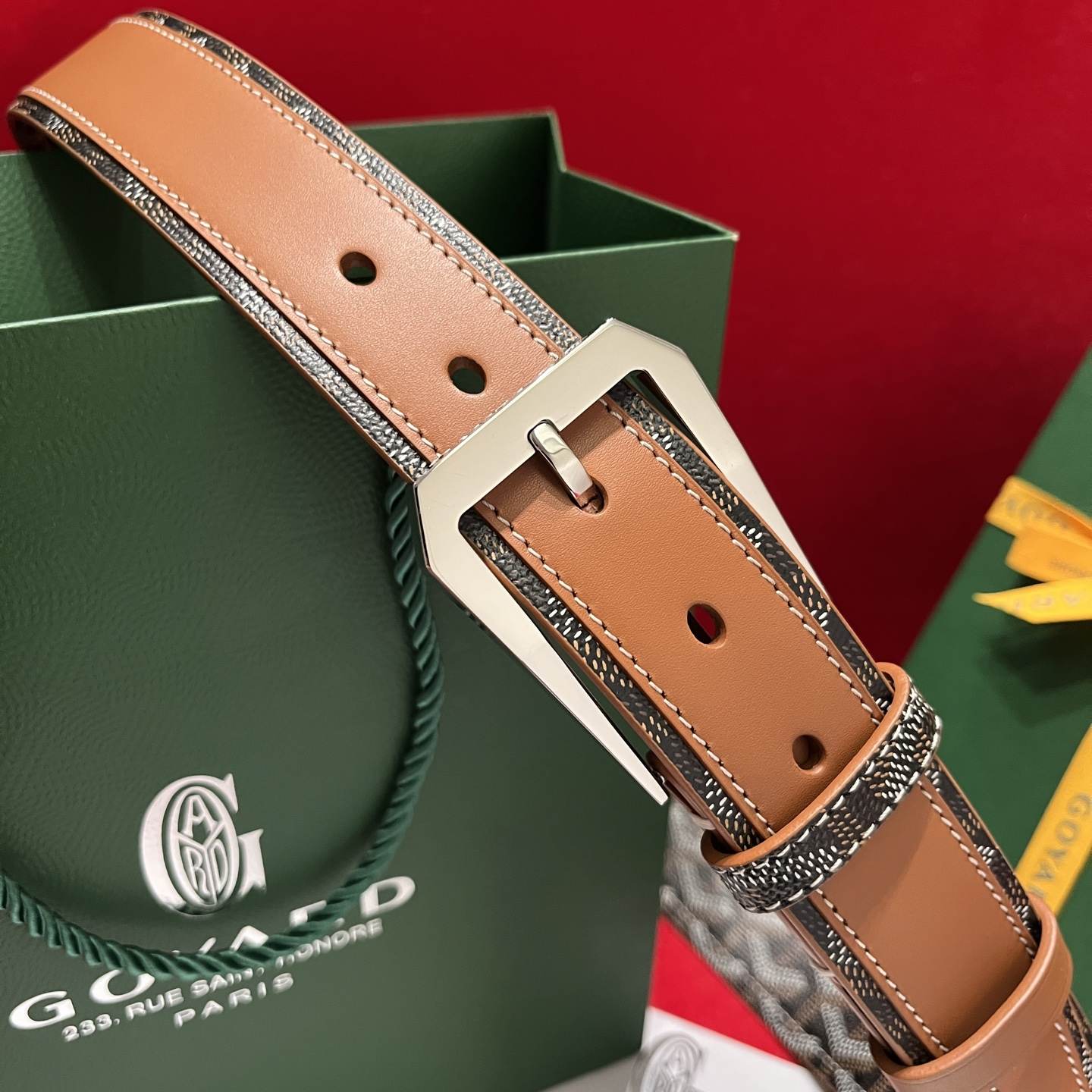Goyard Belt – 35mm