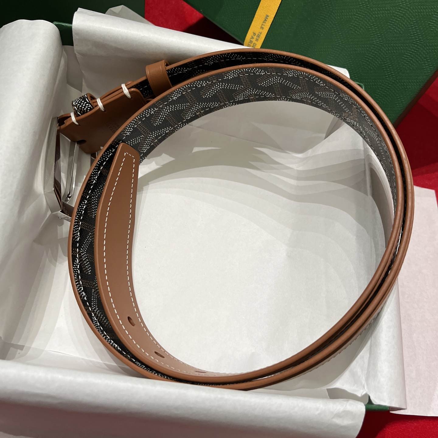 Goyard Belt – 35mm