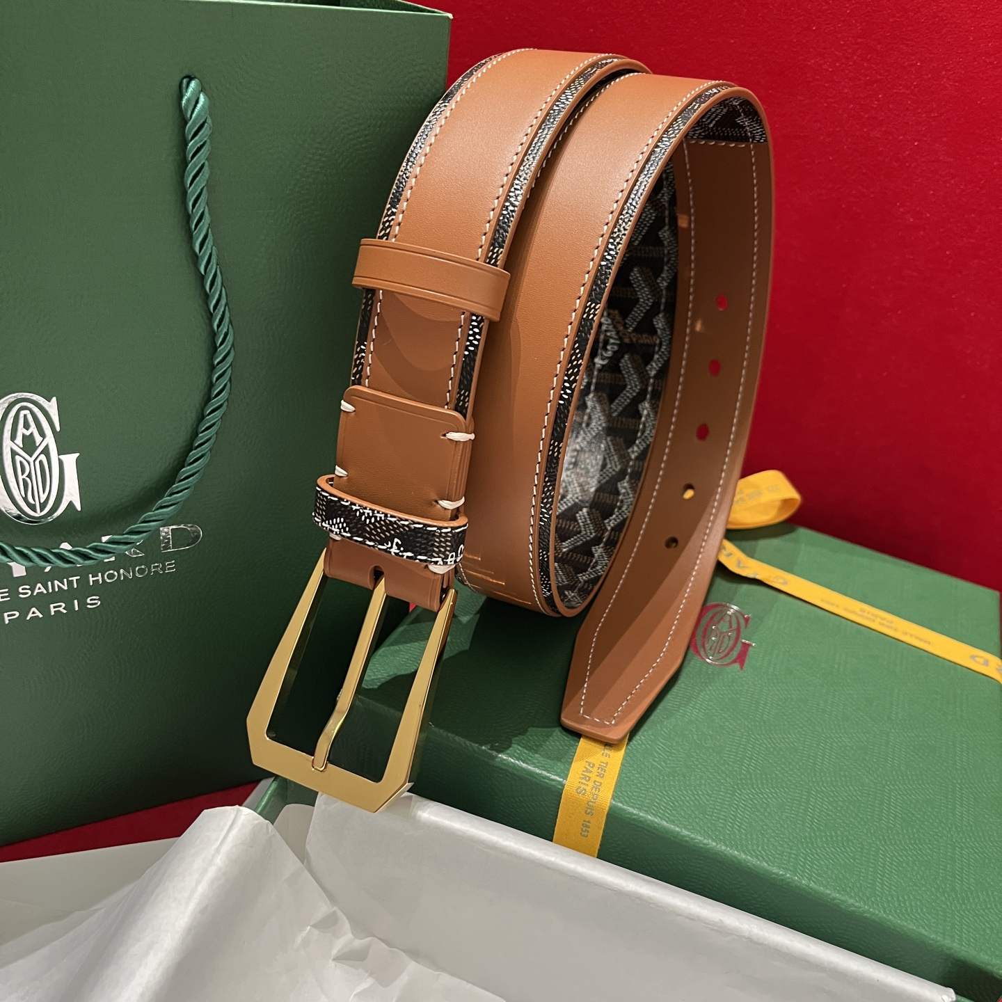 Goyard Belt – 35mm