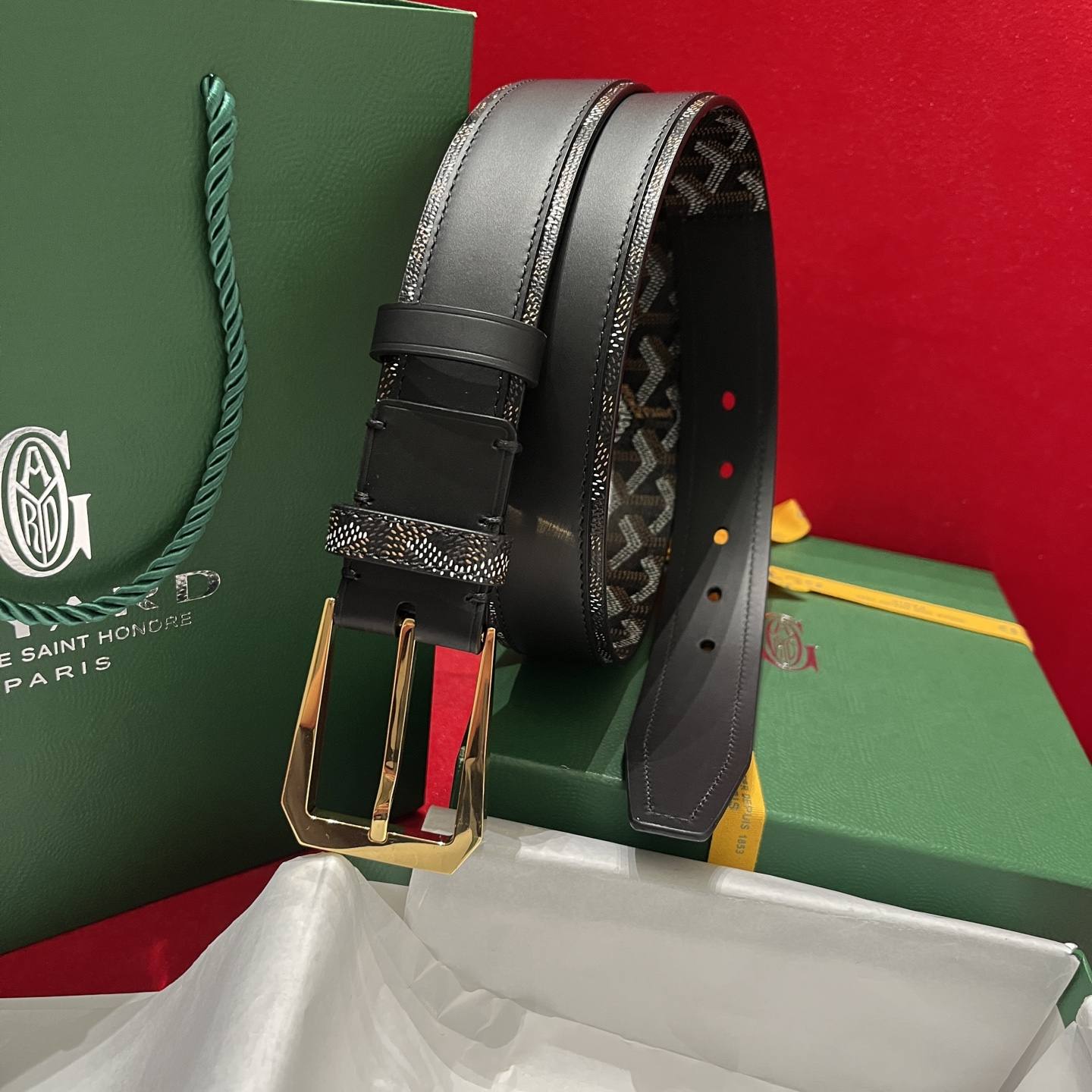 Goyard Belt – 35mm