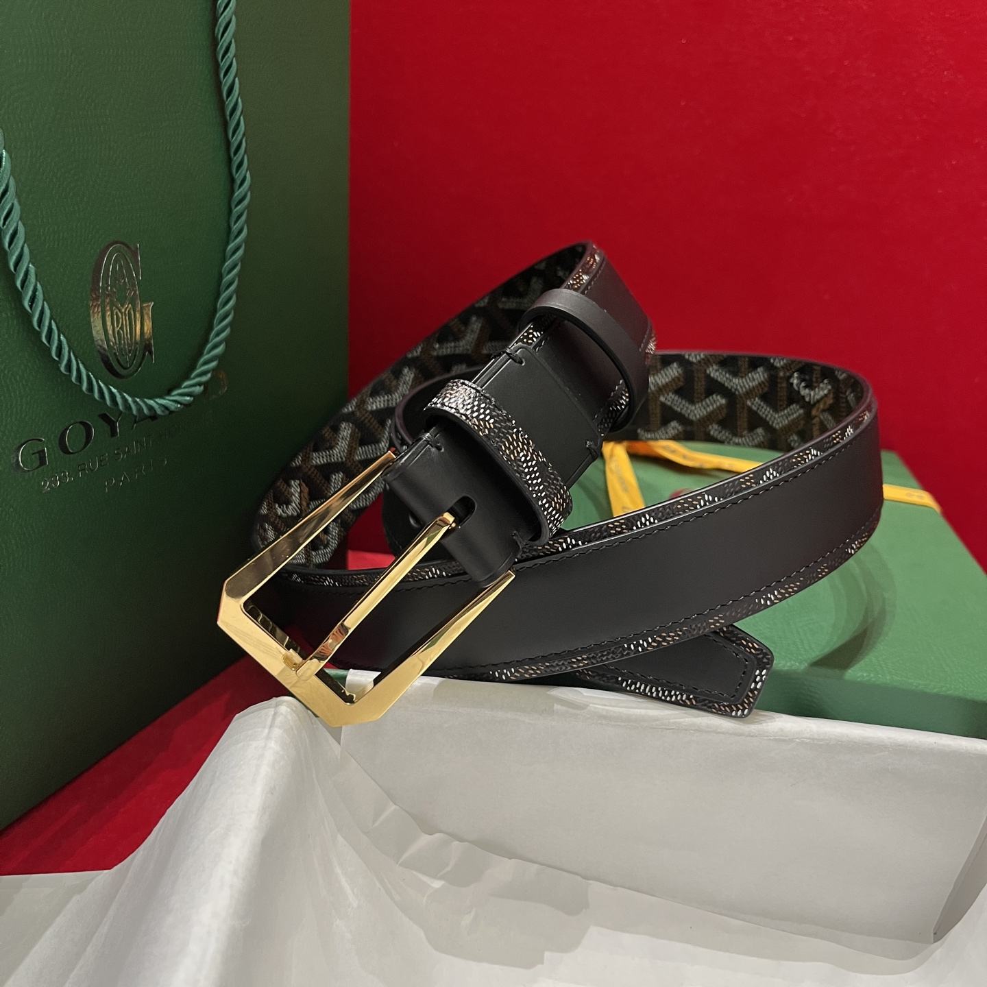 Goyard Belt – 35mm