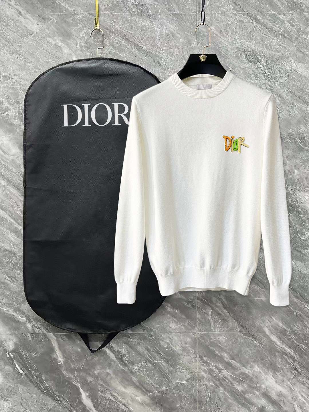 Dior Logo Wool Sweater