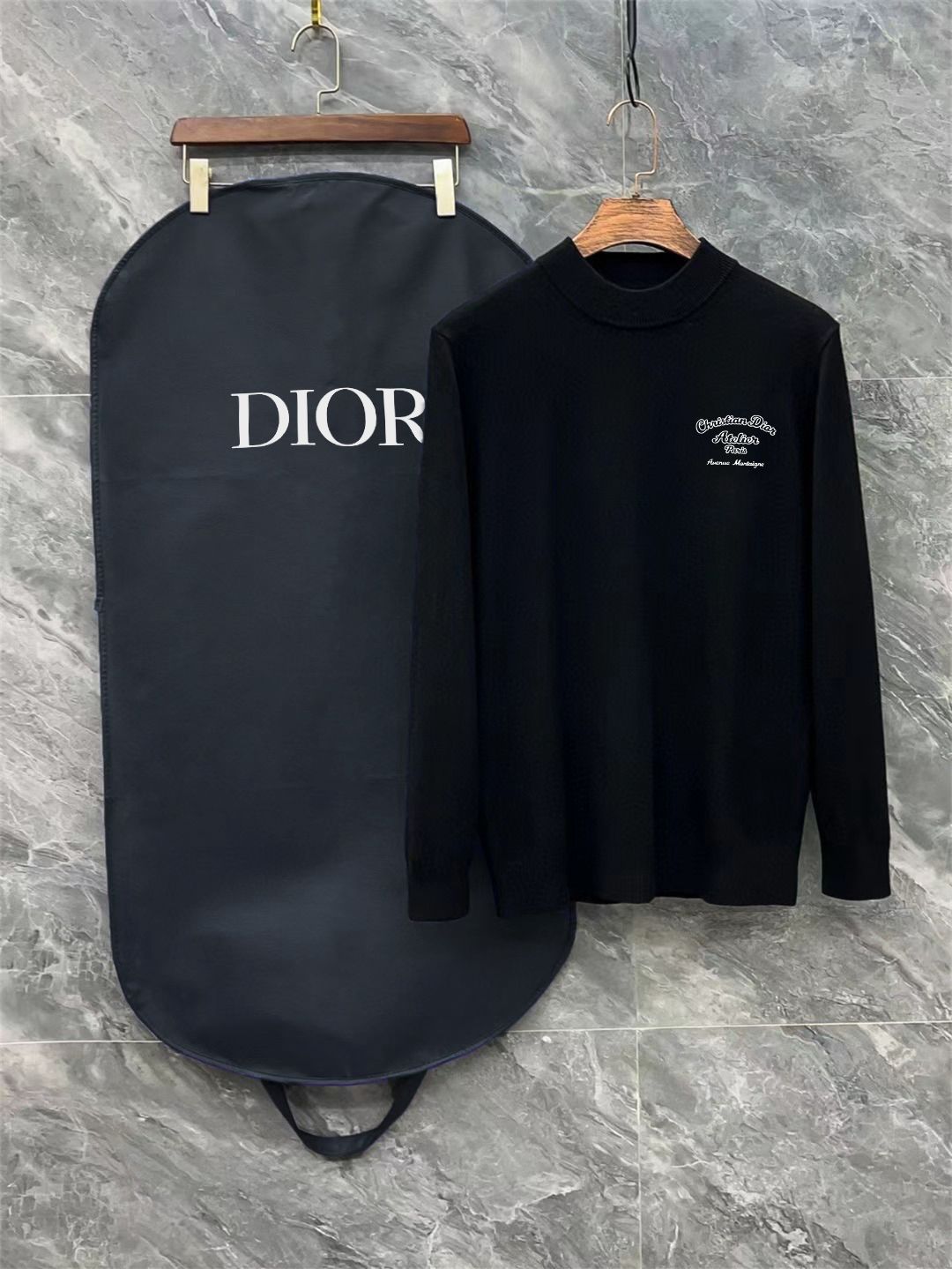 Dior Logo Graphic Sweater