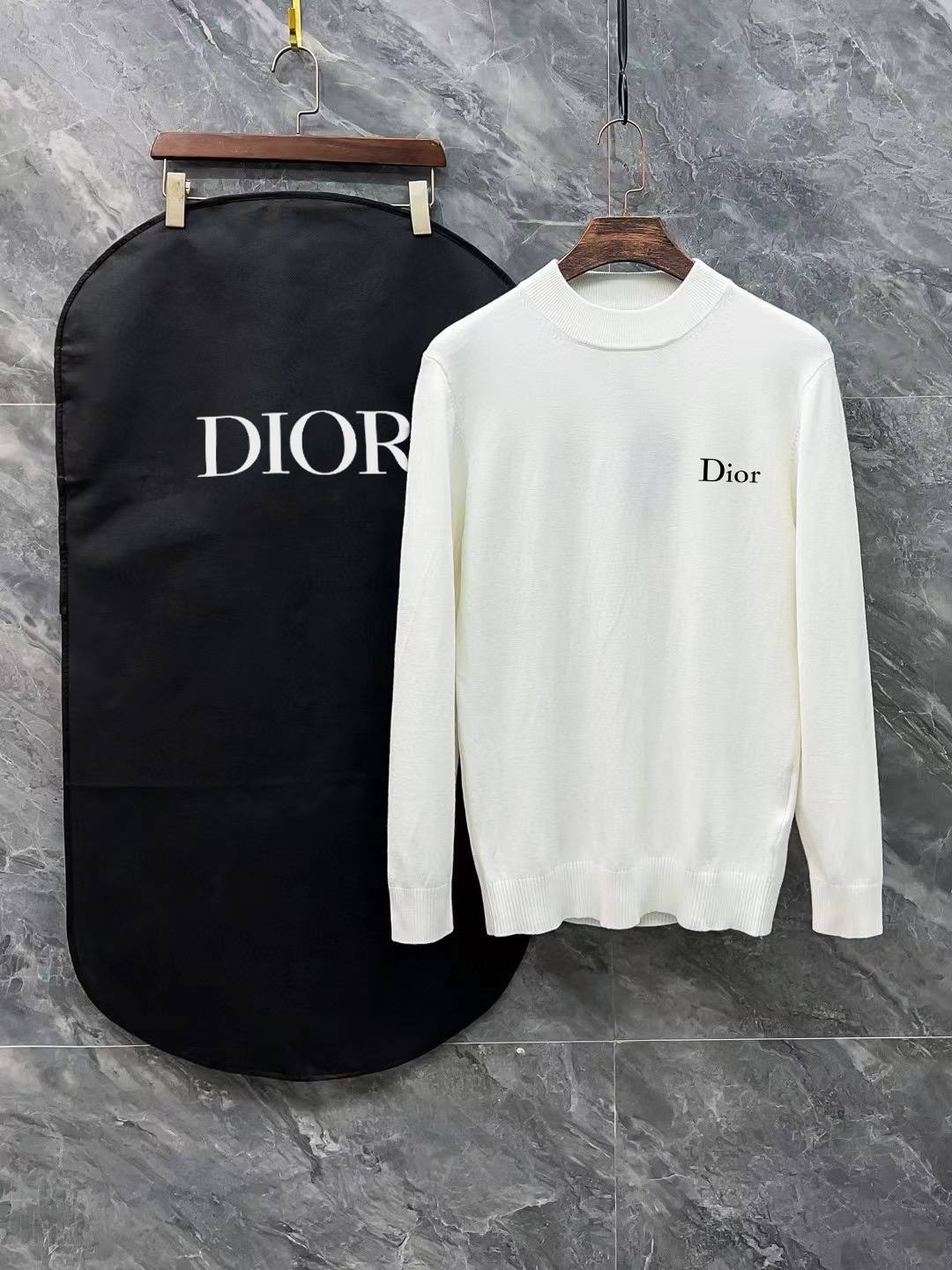 Dior Logo Graphic Sweater