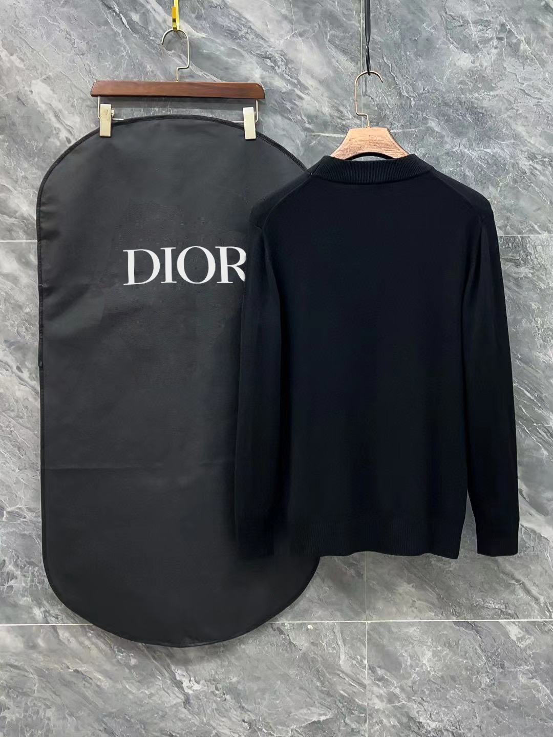 Dior Logo Graphic Sweater