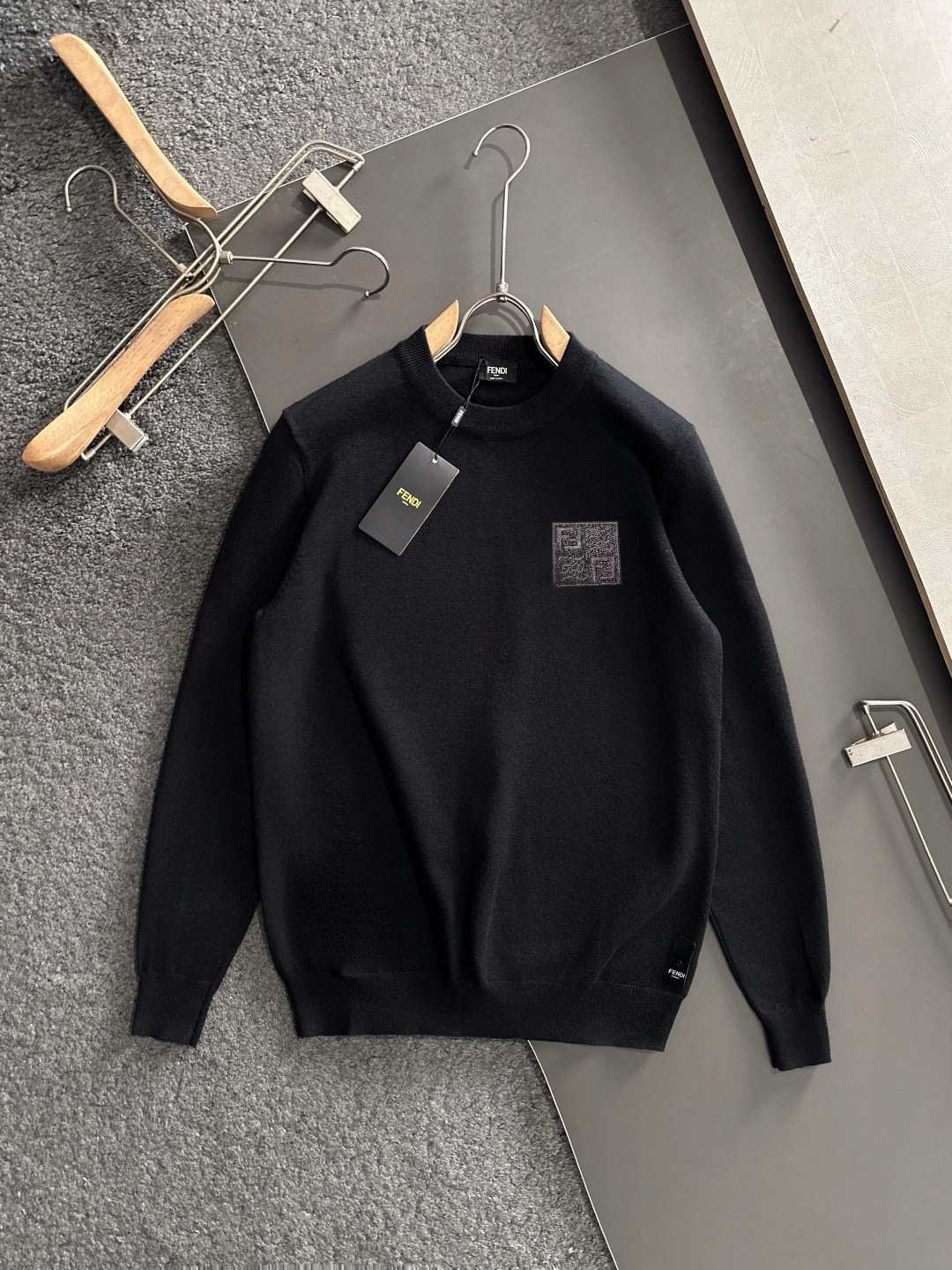Fendi Logo Knit Sweater