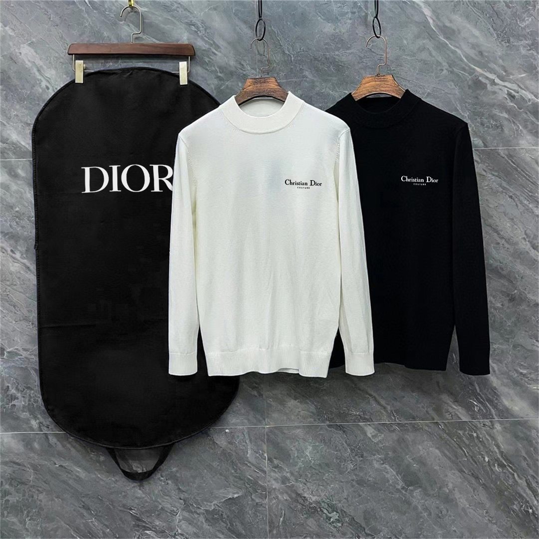 Dior Logo Graphic Sweater