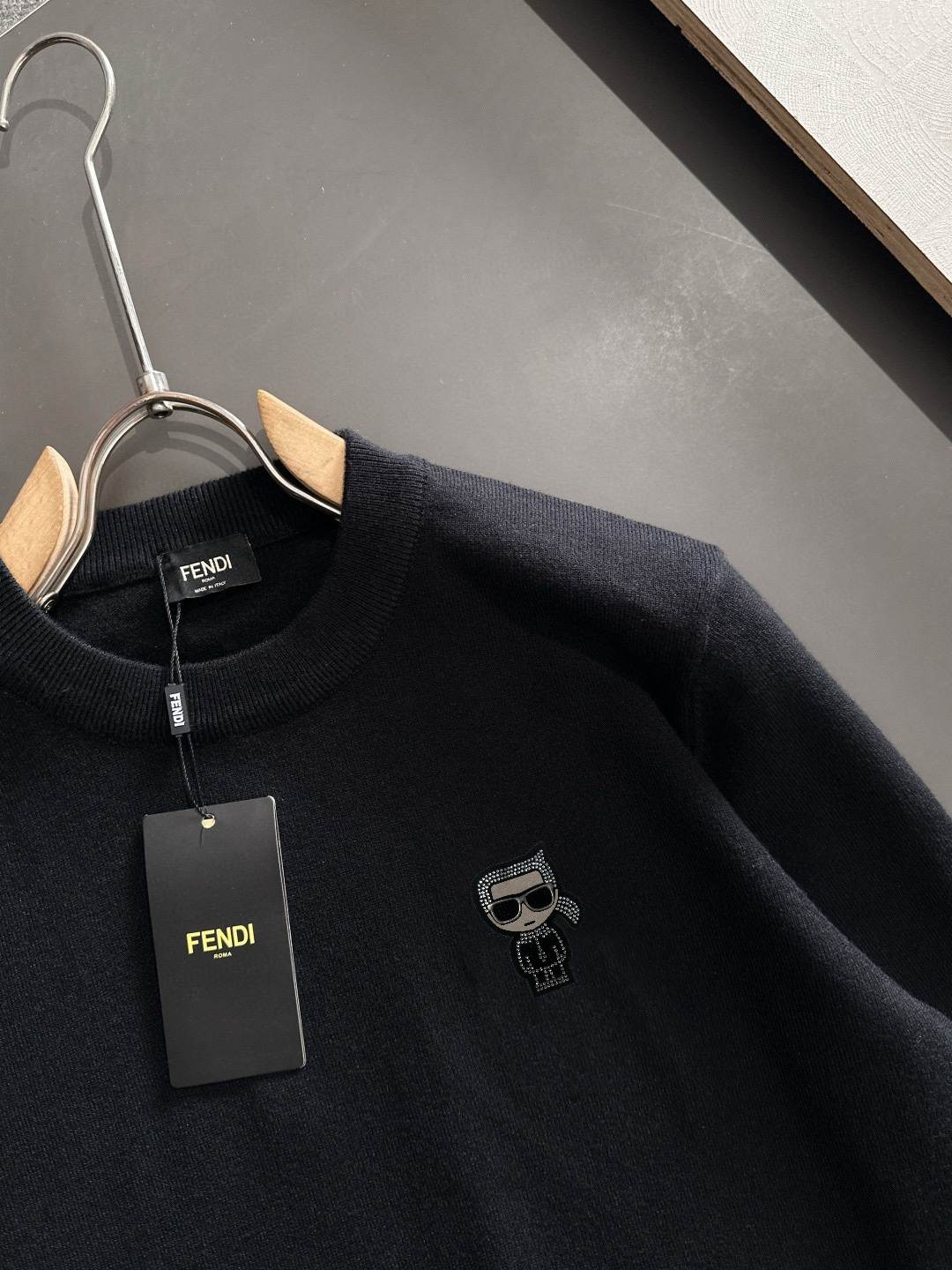 Fendi Logo Knit Sweater