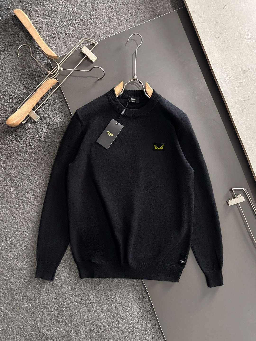 Fendi Logo Knit Sweater
