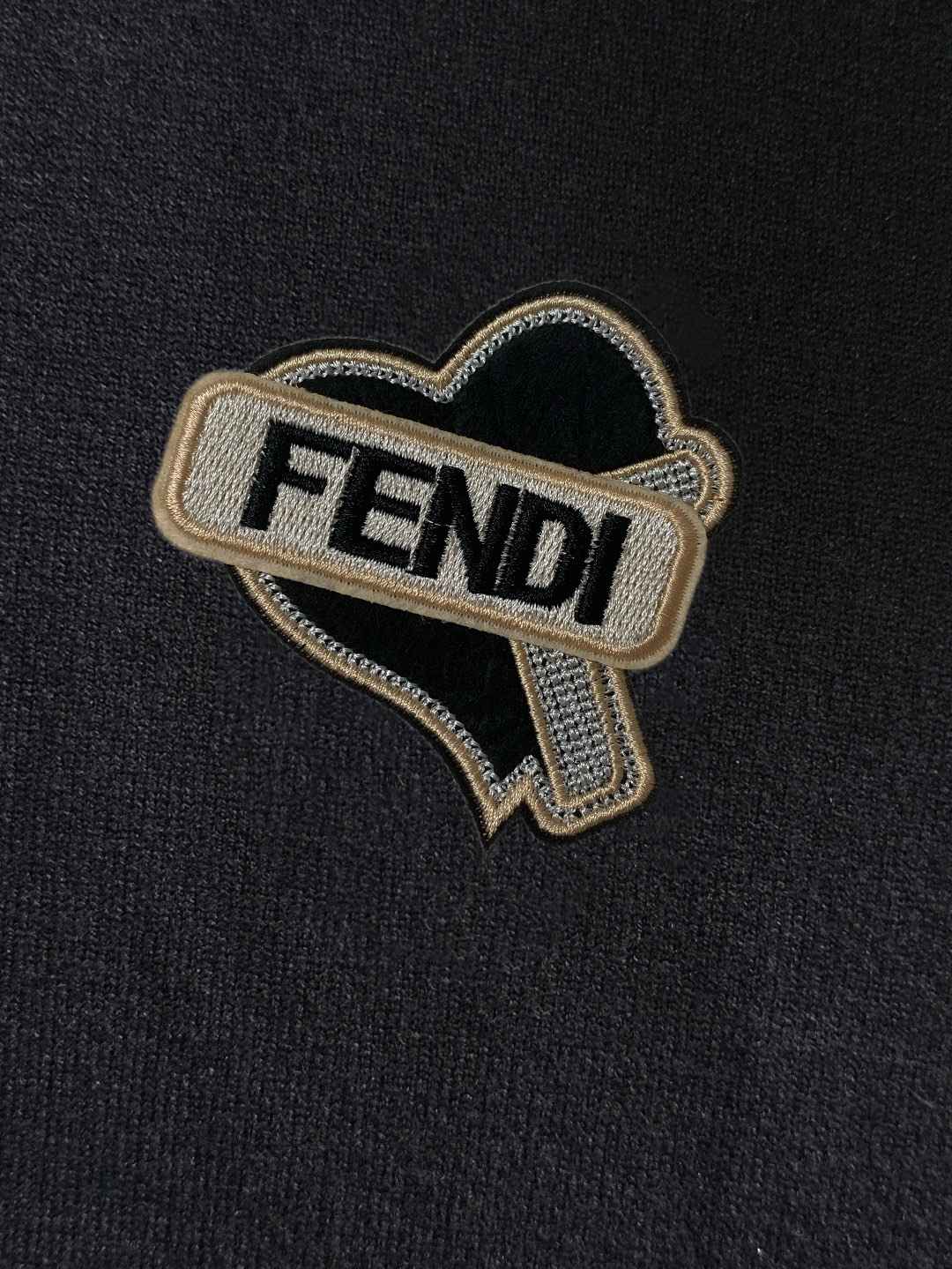 Fendi Logo Knit Sweater