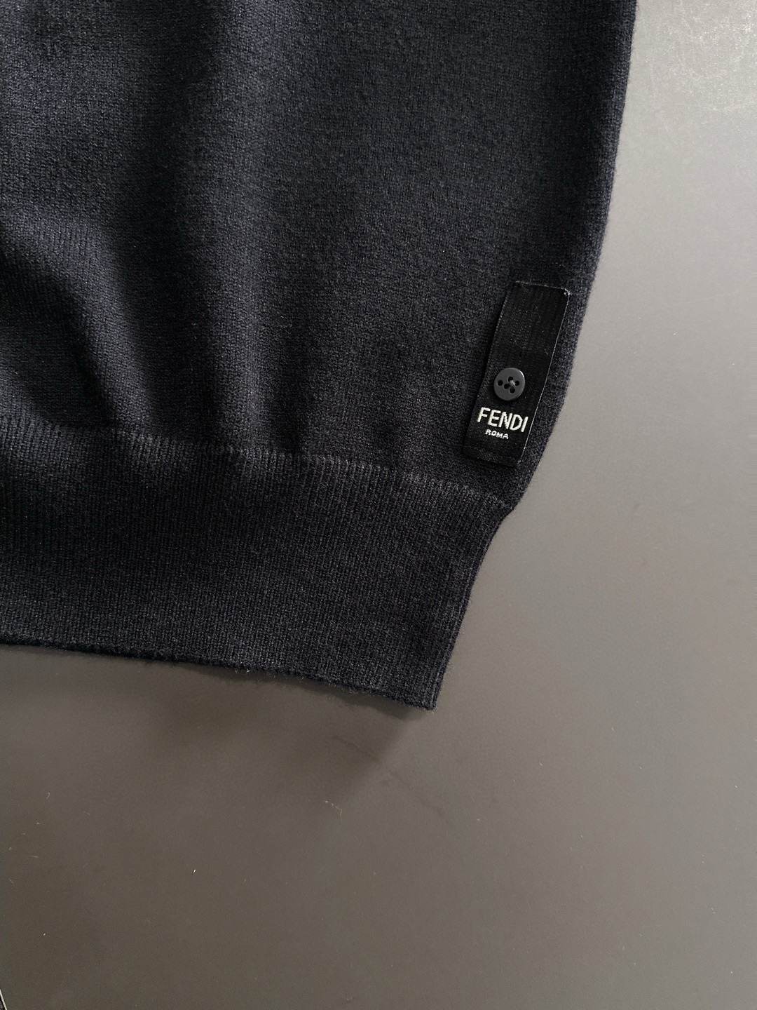 Fendi Logo Knit Sweater
