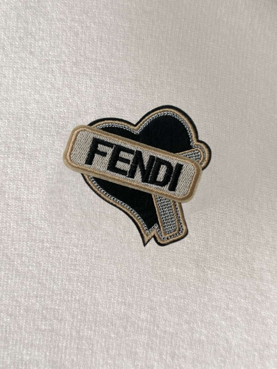 Fendi Logo Knit Sweater