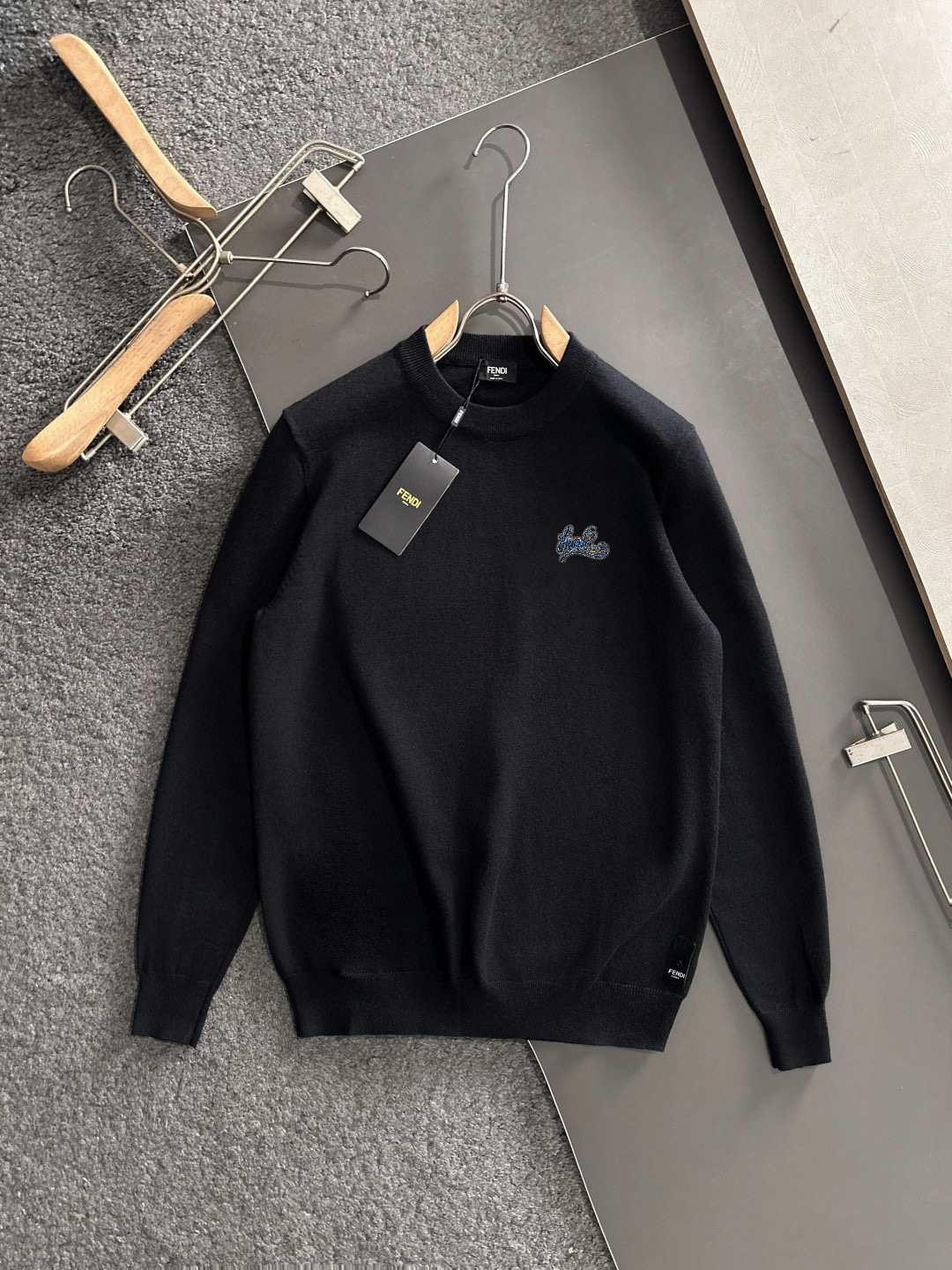 Fendi Logo Knit Sweater