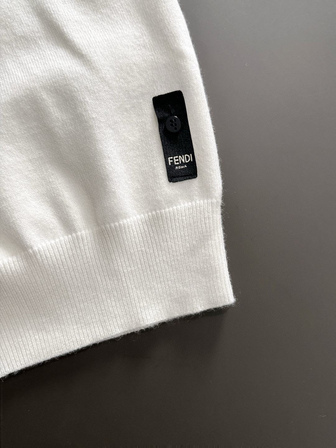 Fendi Logo Knit Sweater