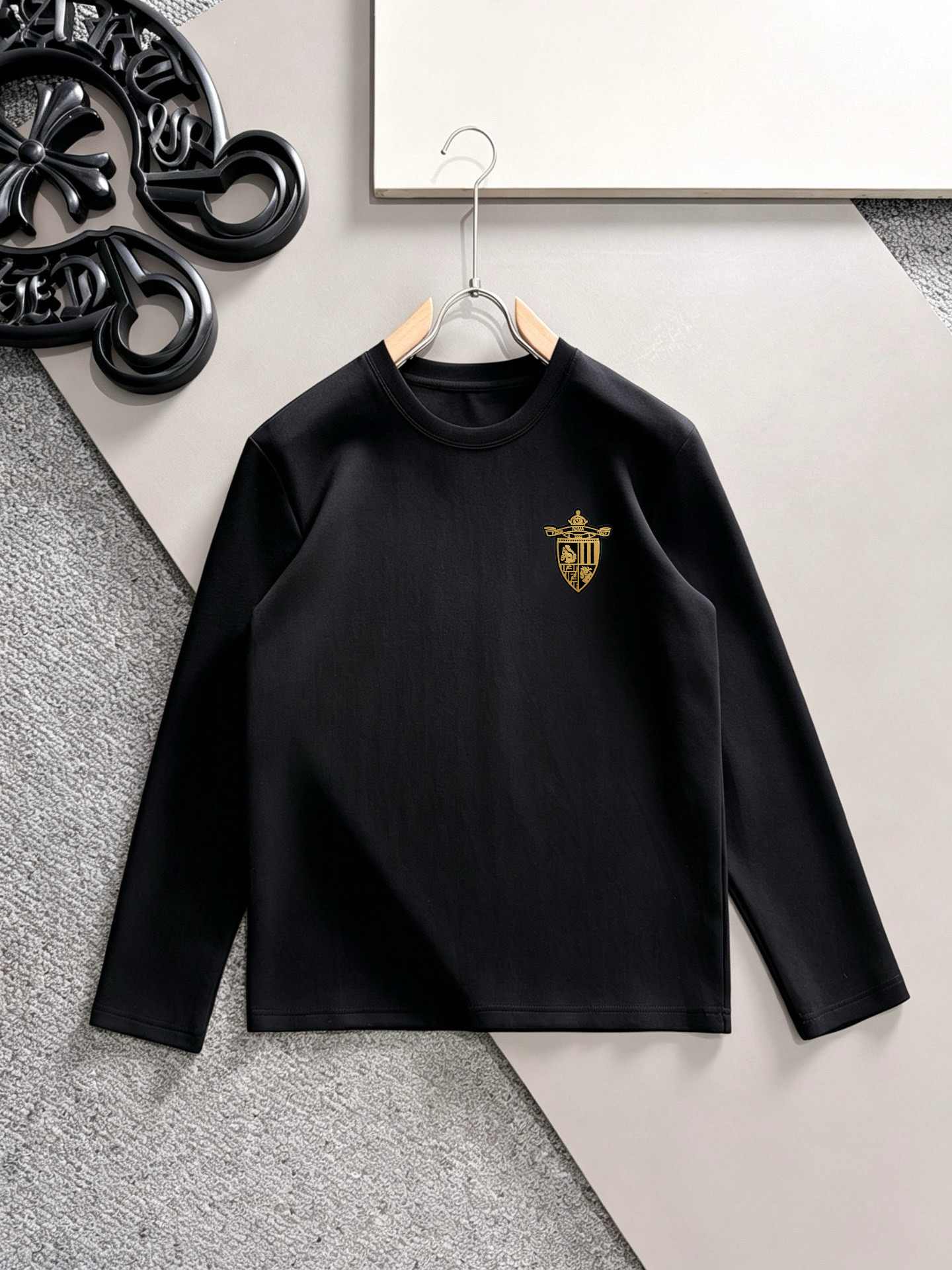 Fendi Logo Long-Sleeve Top