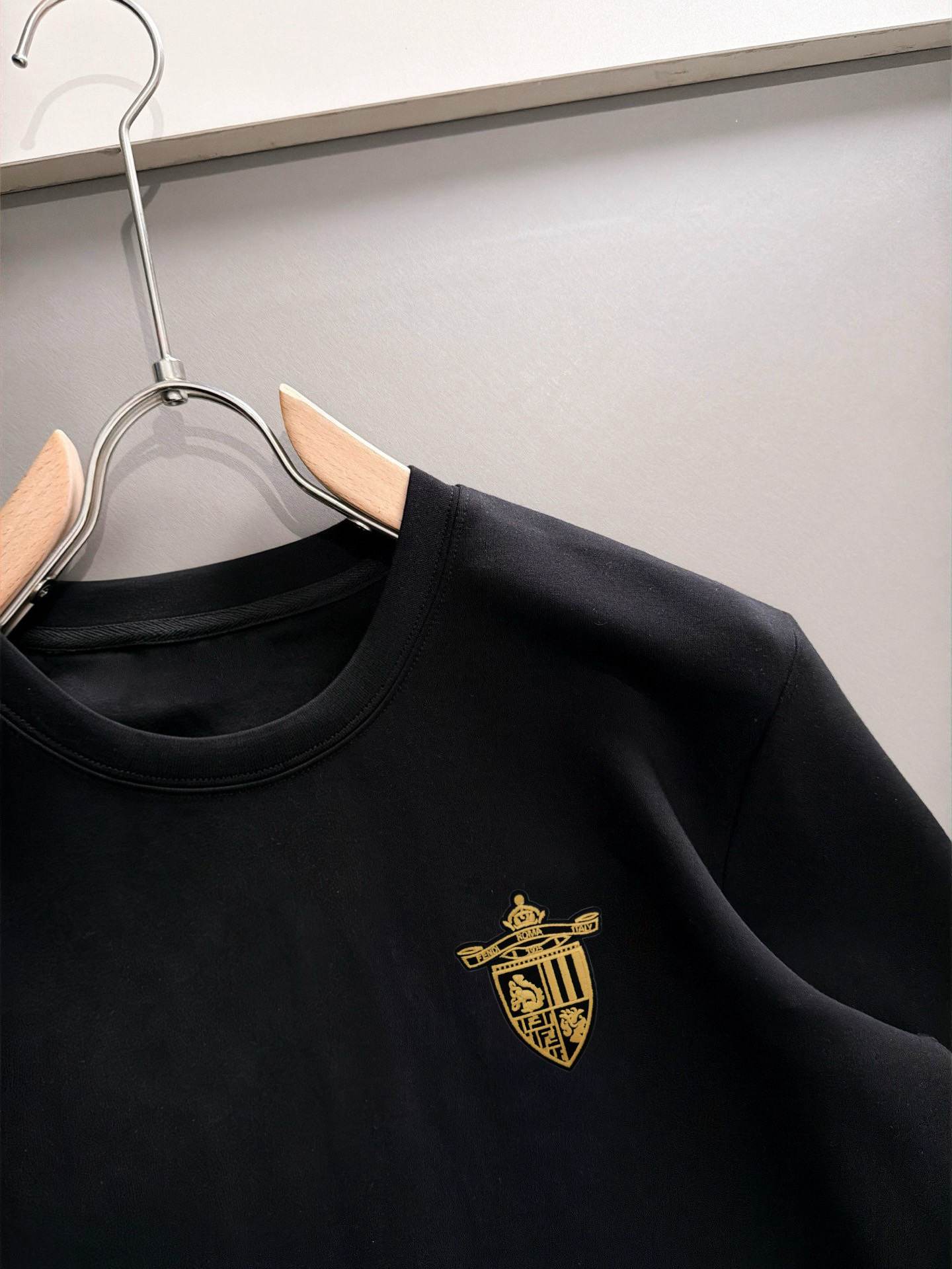 Fendi Logo Long-Sleeve Top