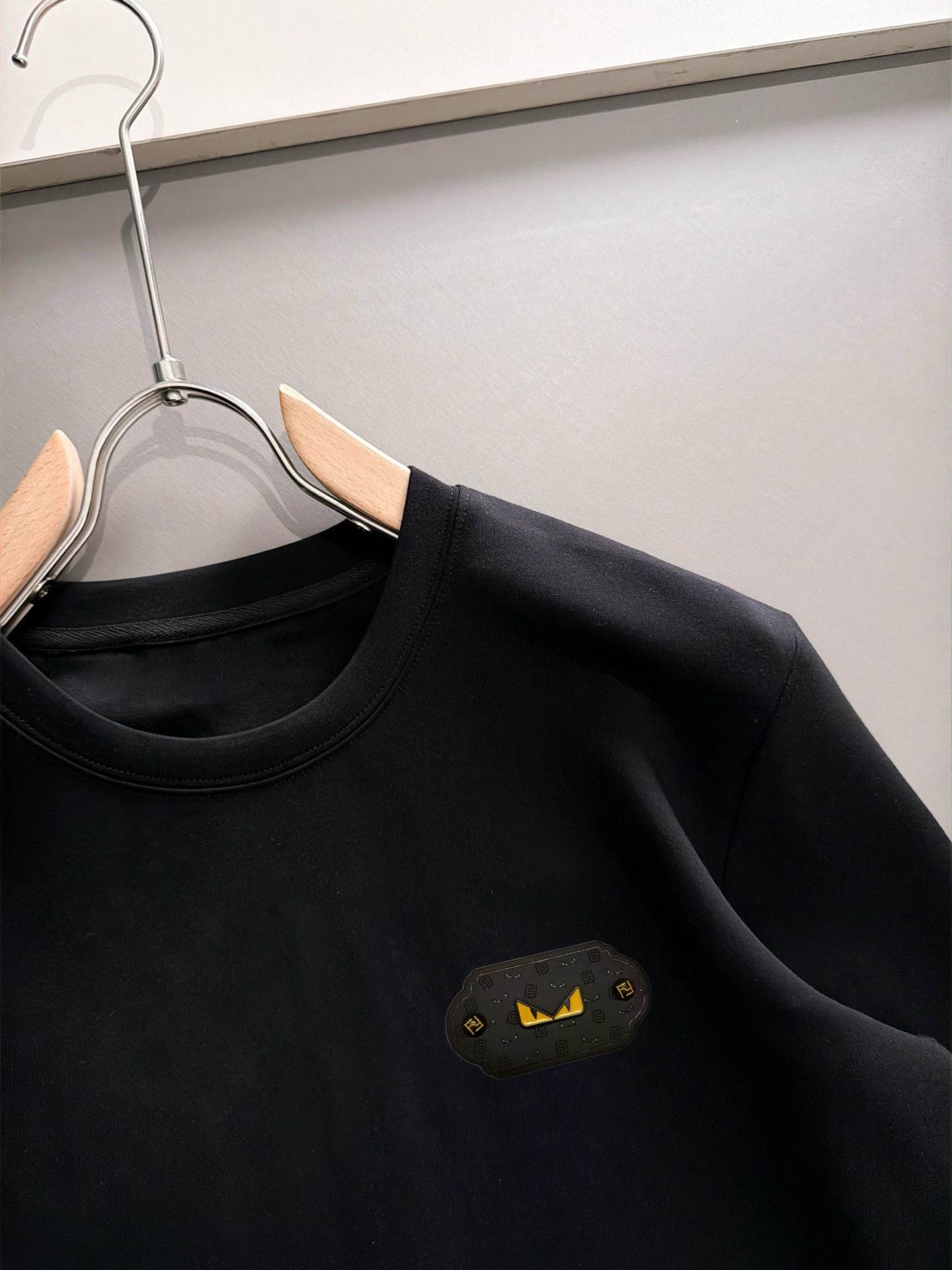 Fendi Logo Long-Sleeve Top