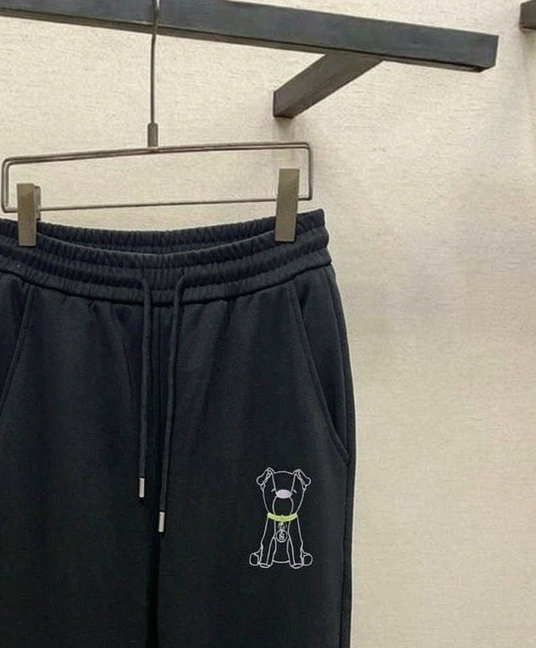 Fendi Embroidered Sweatpants
