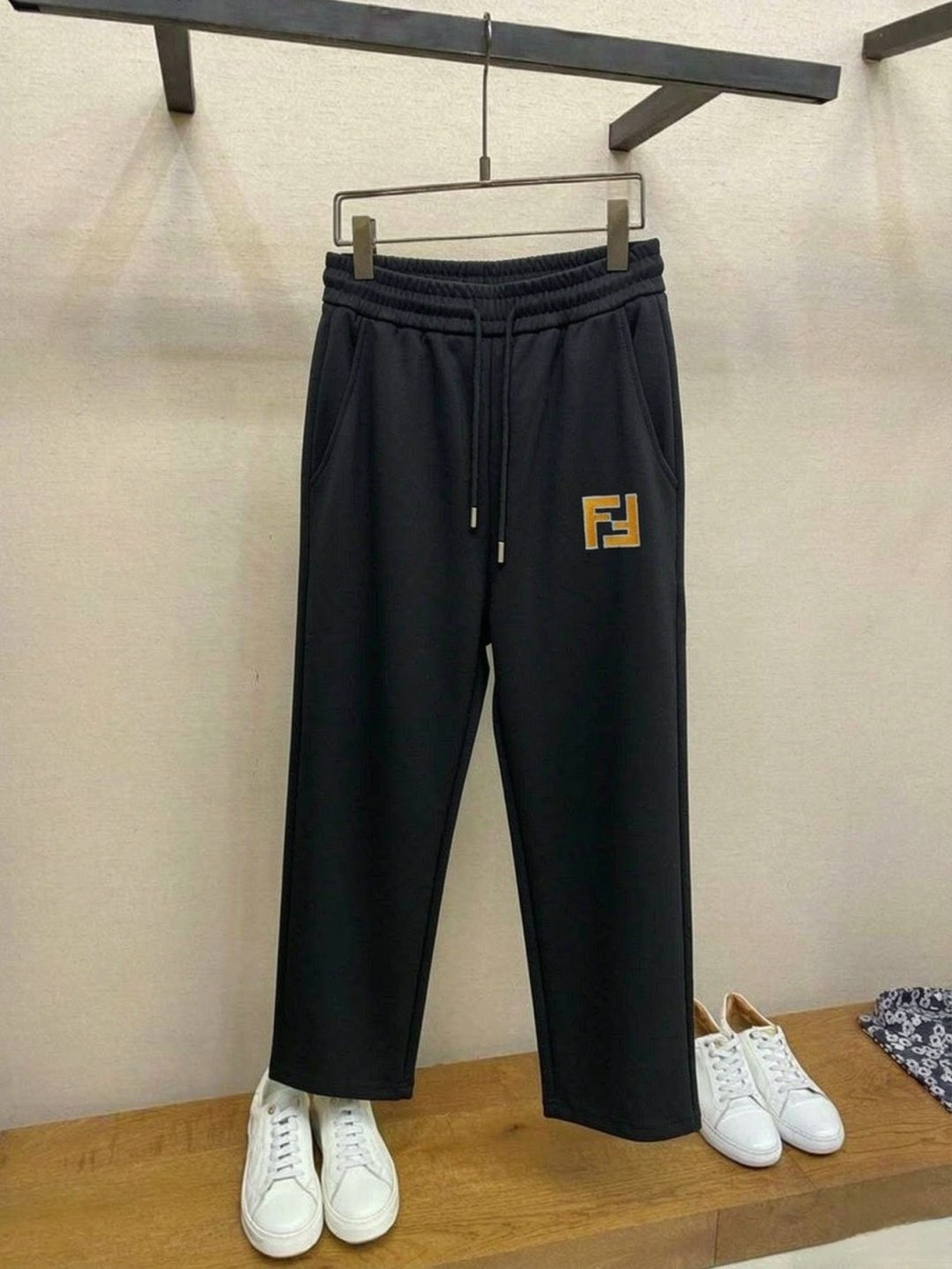 Fendi Embroidered Sweatpants