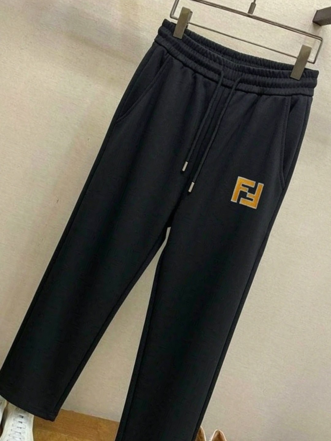 Fendi Embroidered Sweatpants