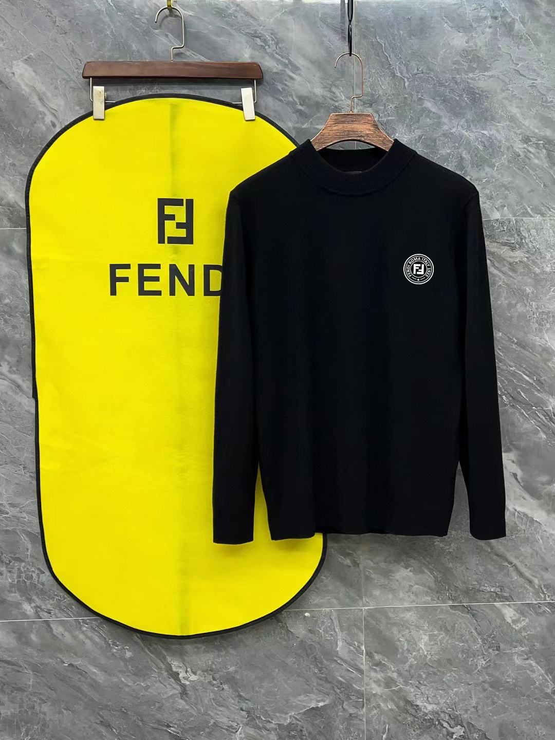 Fendi Logo Wool Sweater