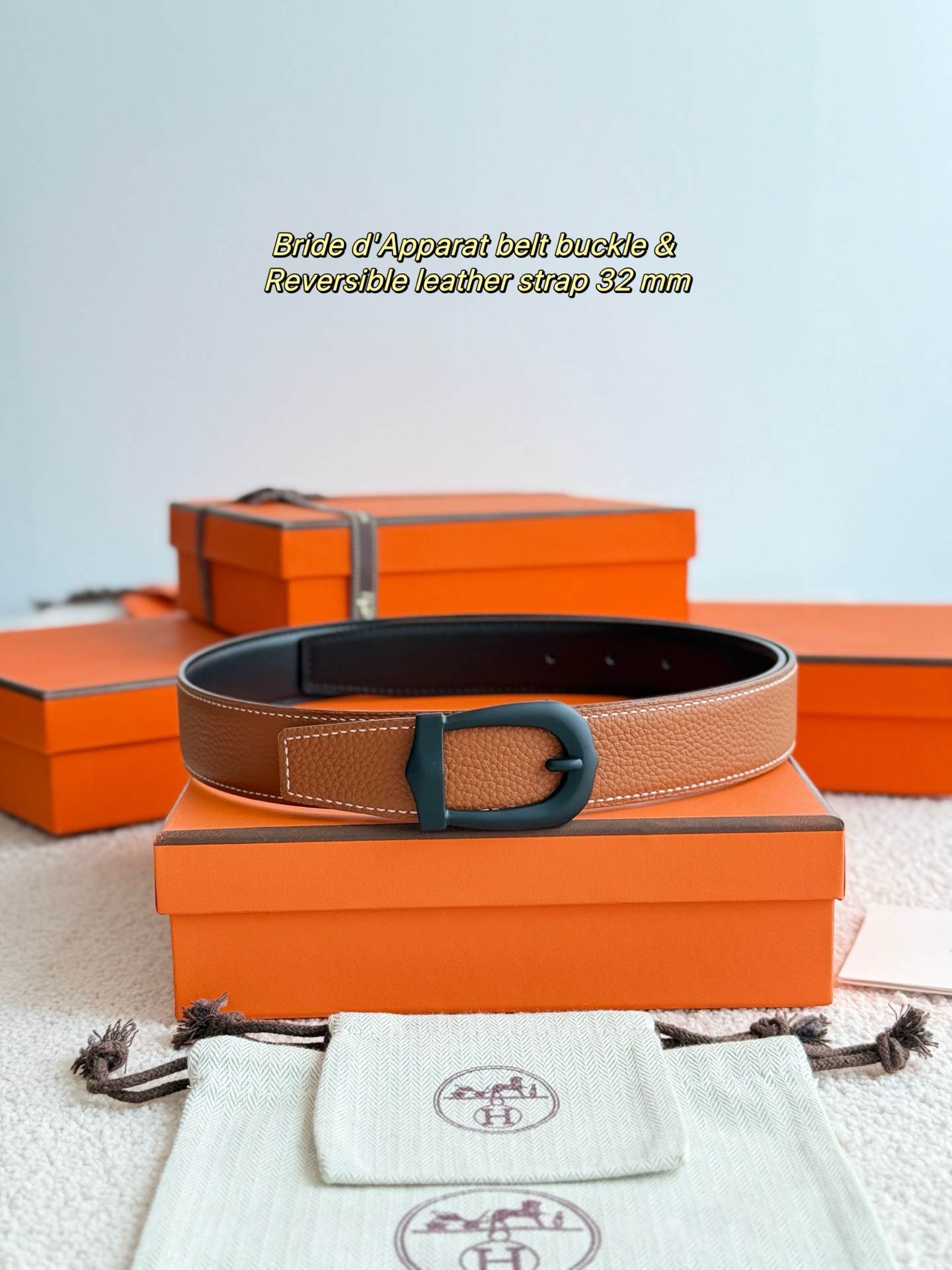Hermes Belt – 32mm
