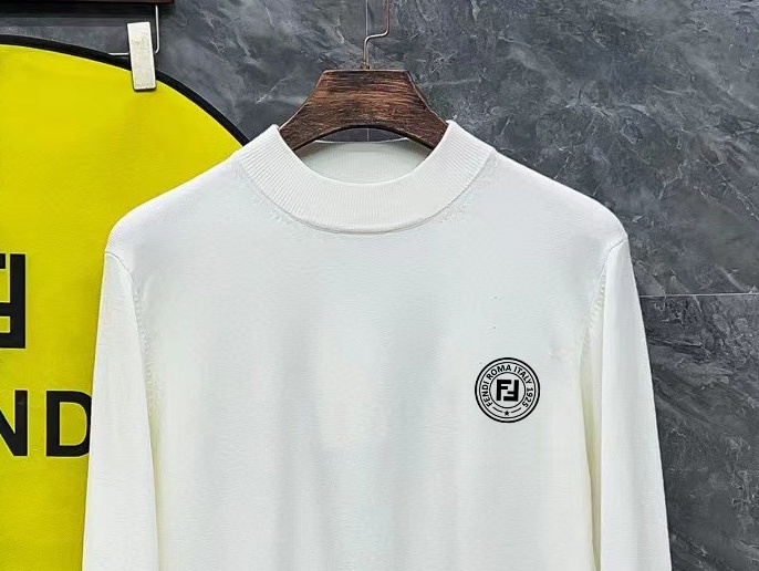 Fendi Logo Wool Sweater