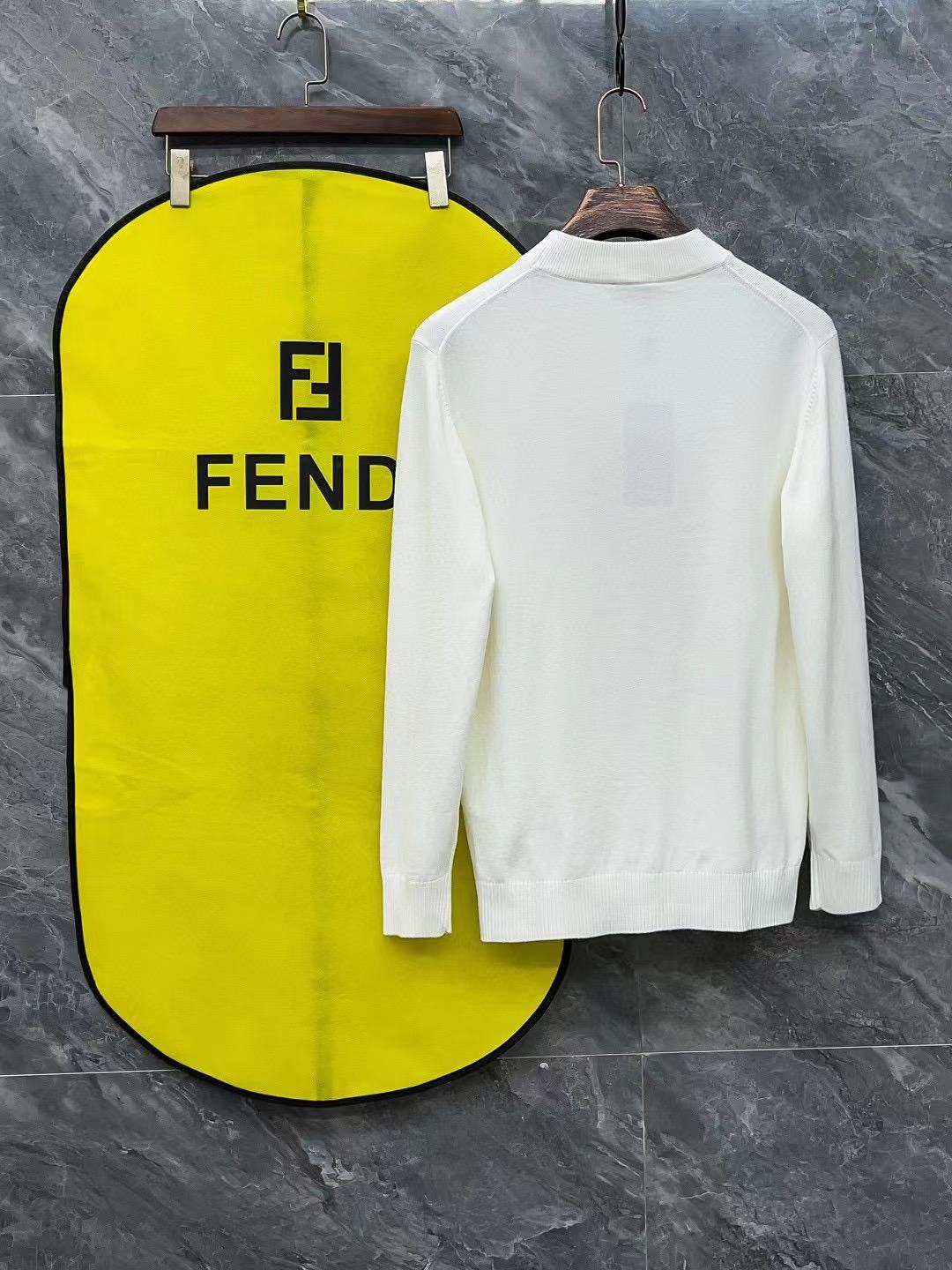 Fendi Logo Wool Sweater