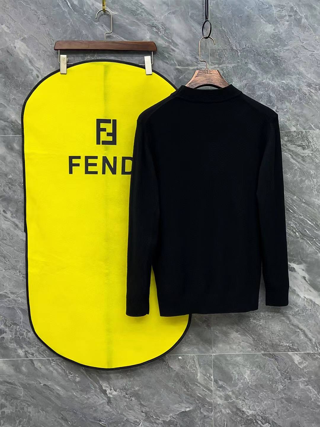 Fendi Logo Wool Sweater